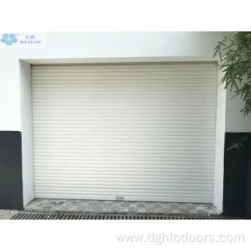 Double Layer Security Aluminum Roll up Shutter Doors